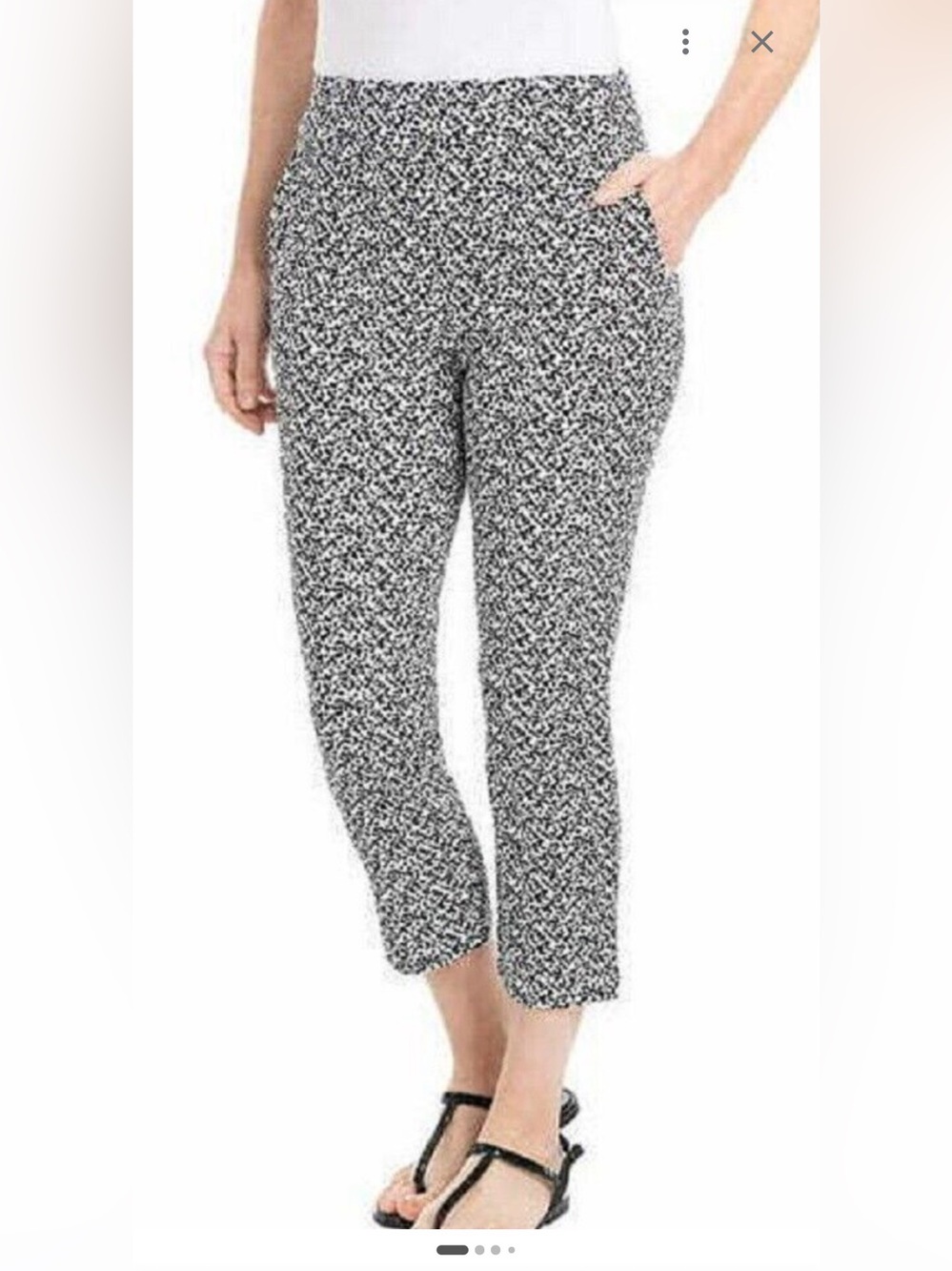 Hilary Radley pull on Capri pant